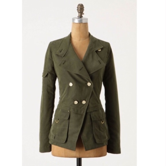 Anthropologie Jackets & Blazers - Anthropologie Slackened Utility Jacket